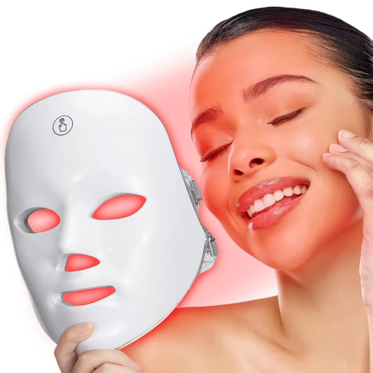 Masque LED Tactile 7 Couleurs – Soin Photons pour une Peau Parfaite et Lumineuse