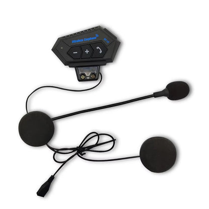 Kit Oreillette Bluetooth Intercom Moto pour Casque – Micro & Écouteurs Intégrés BT-12