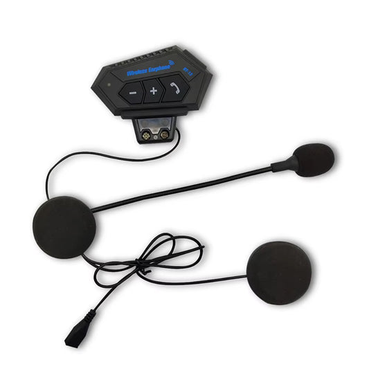 Kit Oreillette Bluetooth Intercom Moto pour Casque – Micro & Écouteurs Intégrés BT-12